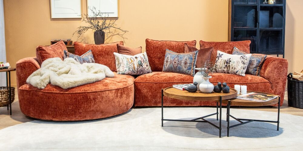 Monte 4.5 Seater Sofa with Curved Chaise