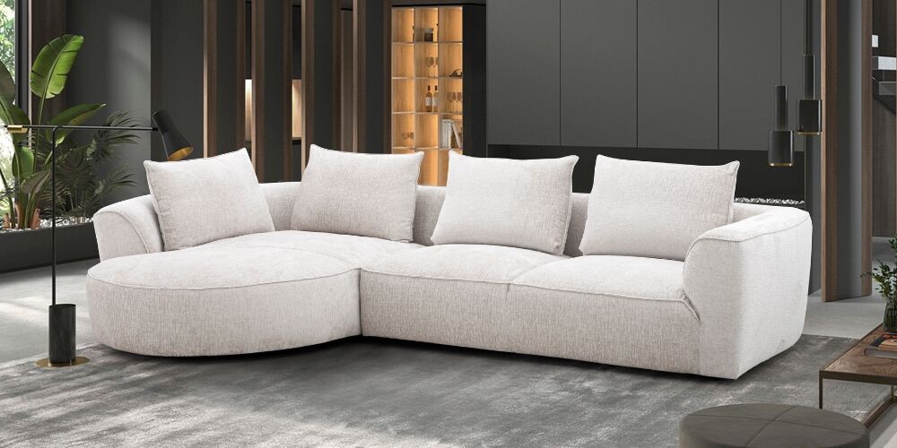 Monte 4.5 Seater Sofa with Curved Chaise