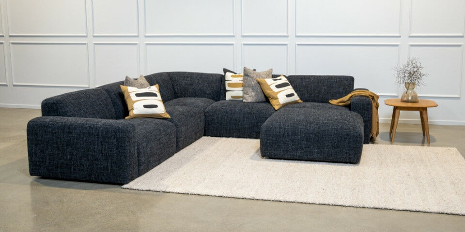 Malone 6pce Modular Corner Suite