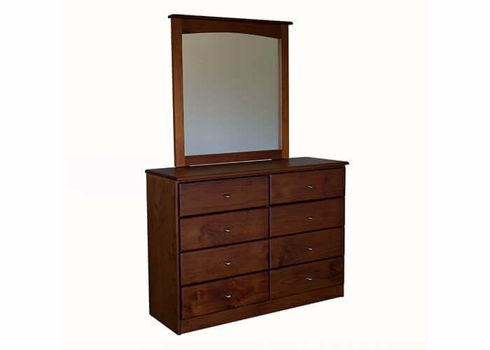 Northville 8 Drawer Dresser with Mirror