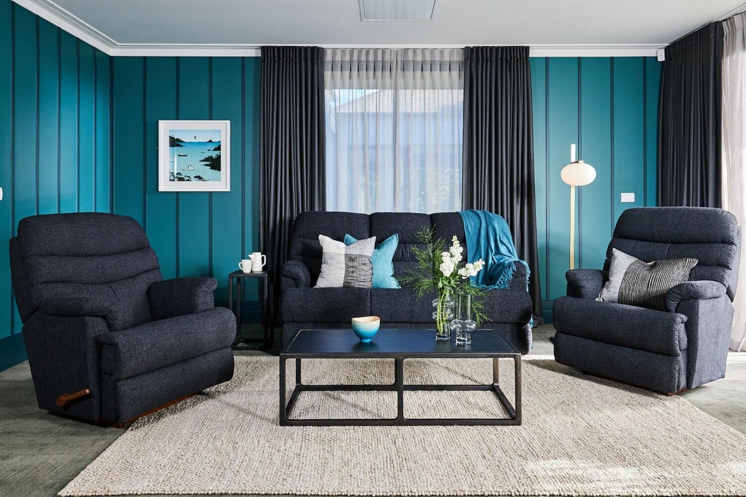 Cortland La-Z-Boy 3 Seater Sofa