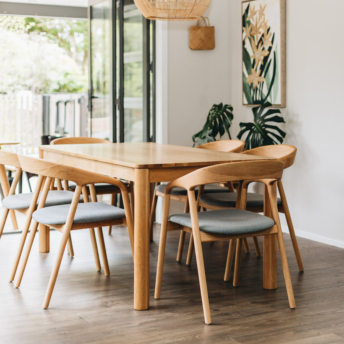 Serene Dining Chair - Natural Oak