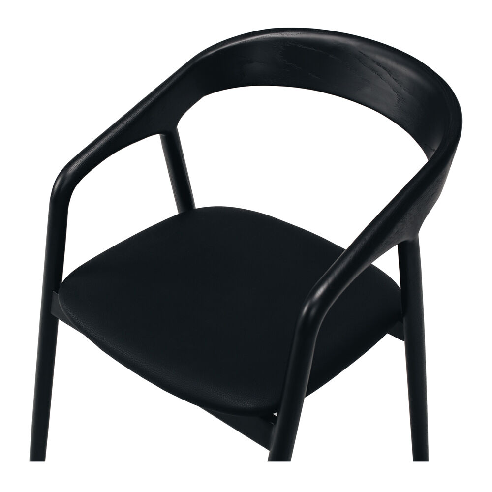 Serene Dining Chair - Black Oak