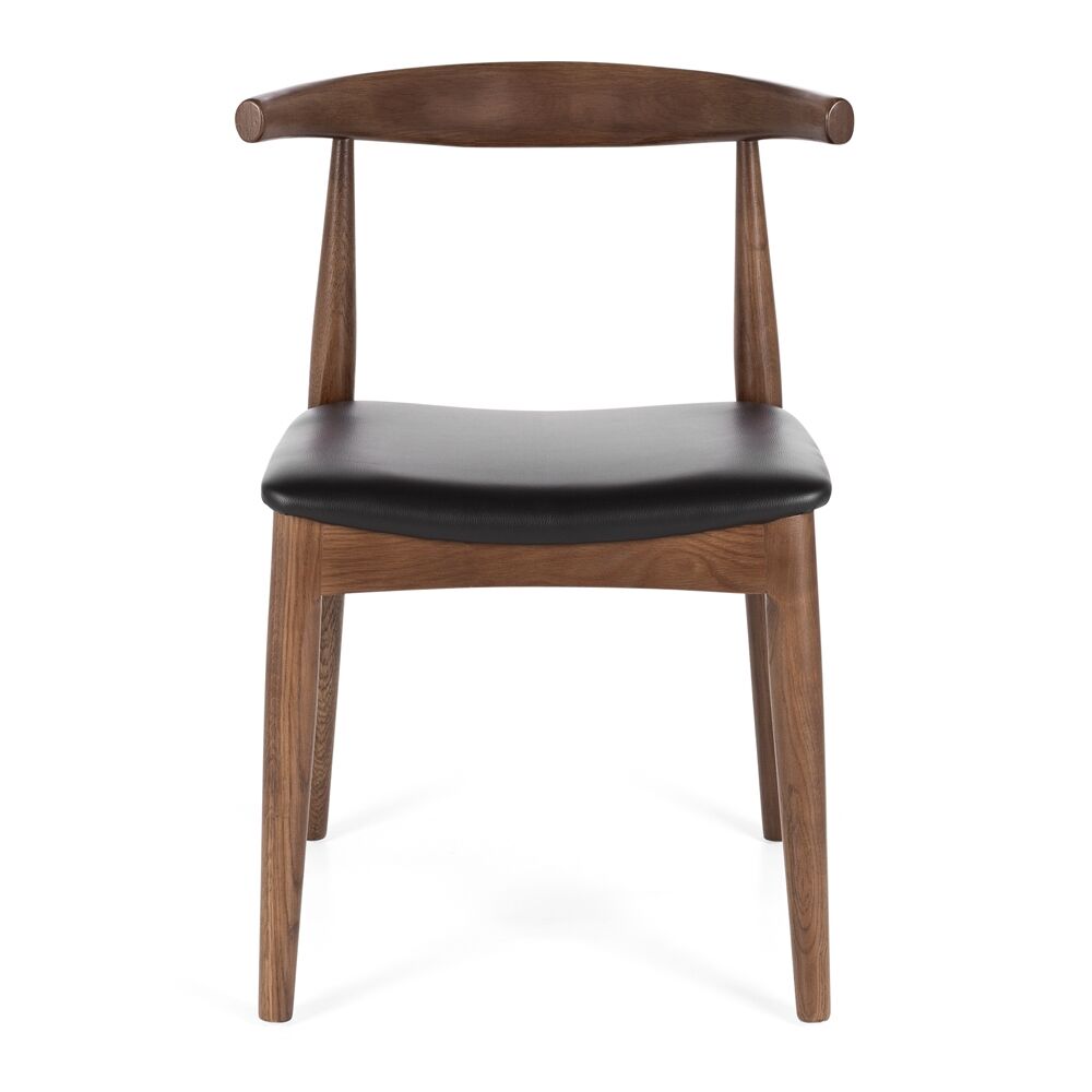 Curve Dining Chair - Deep Oak
