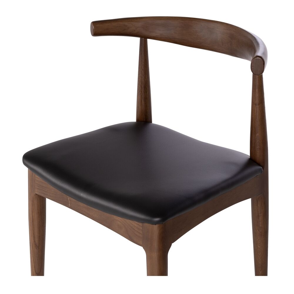 Curve Dining Chair - Deep Oak