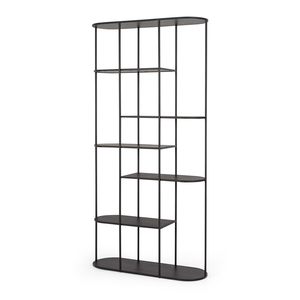 Napier Bookcase / Display Unit - Black Oak