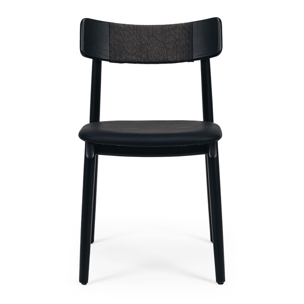 River Dining Chair - Black Oak
