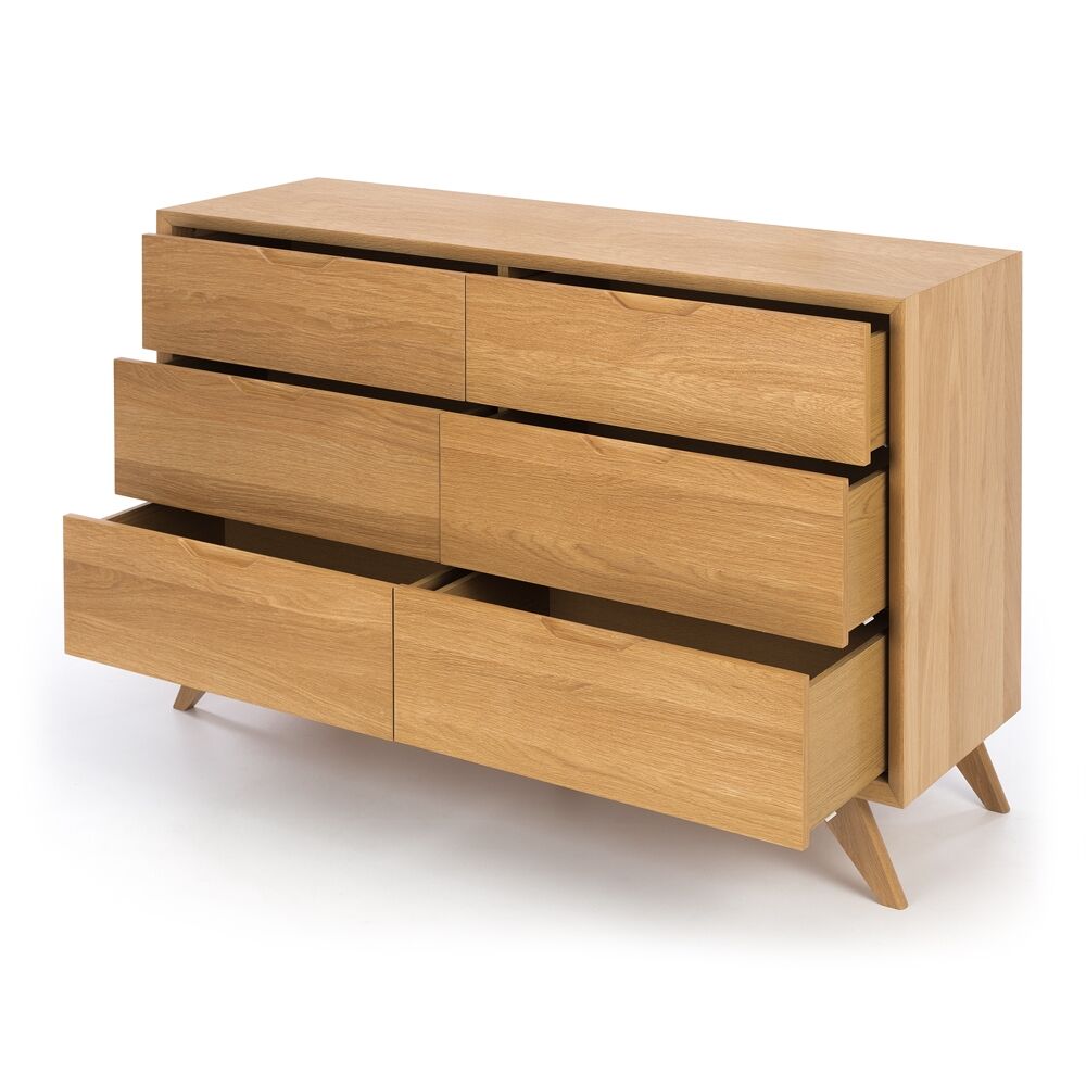 Norway 6 Drawer Wide Chest