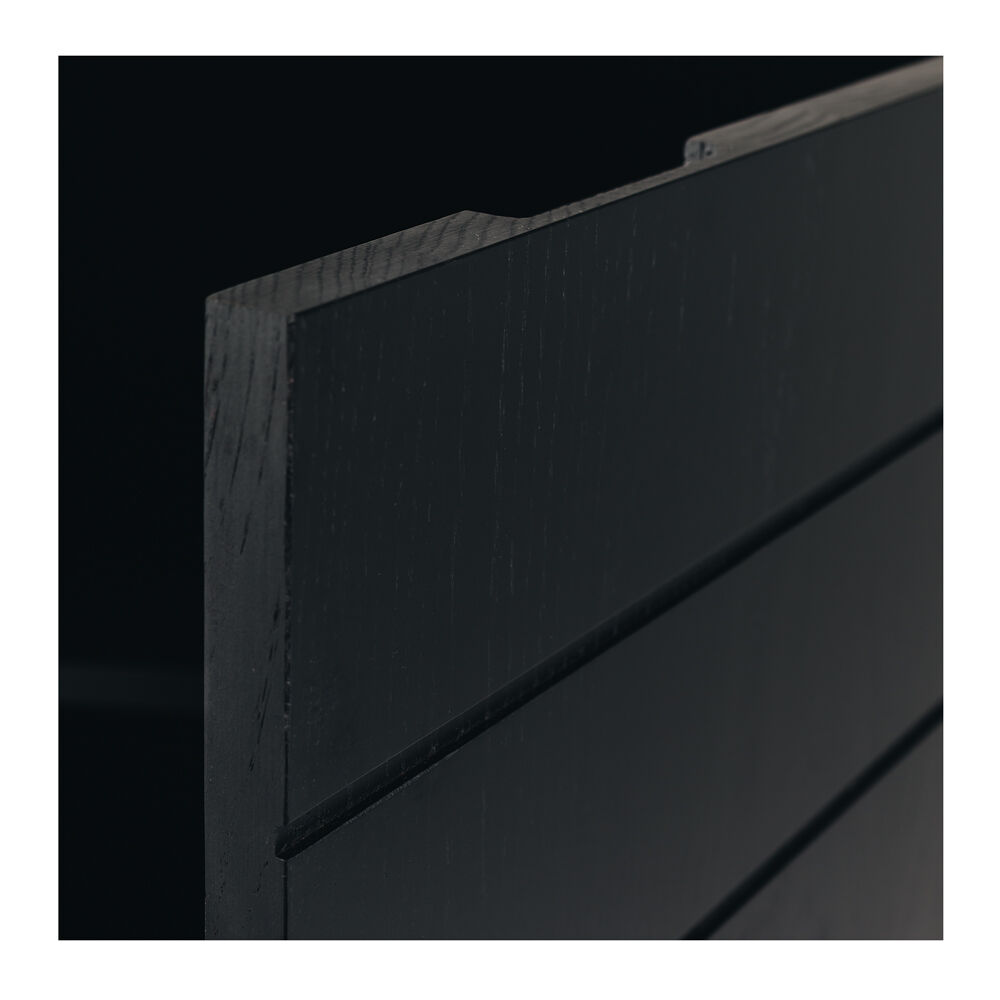 Etch Highboard / Display Unit - Black Oak