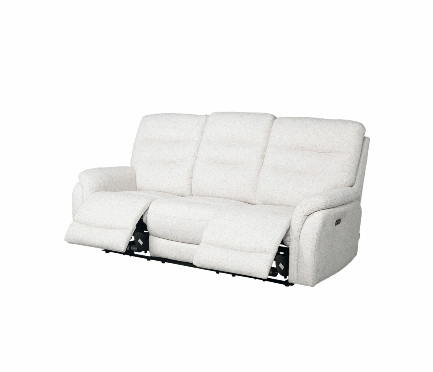 Oakland 3 Seater Twin Power Recliner