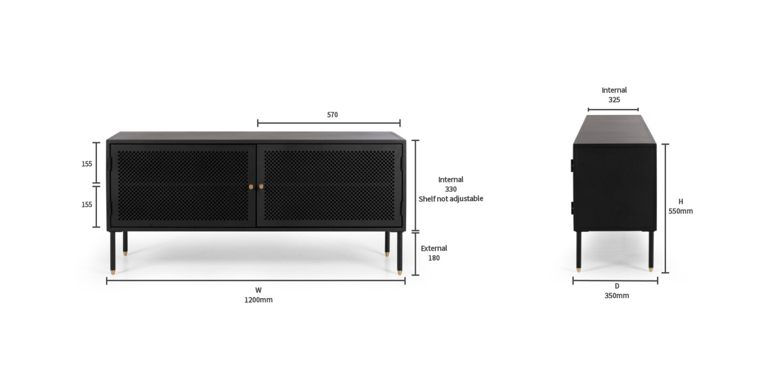 Dawn 1200 TV Unit