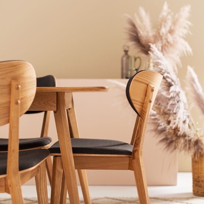Verona Dining Chair - Natural Oak