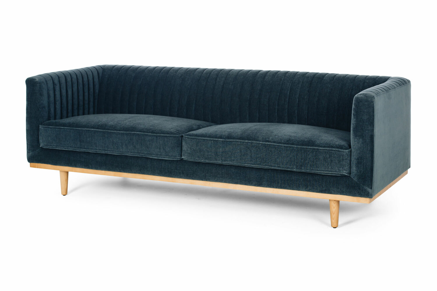 Madison 3 Seater Sofa - Blue Strata