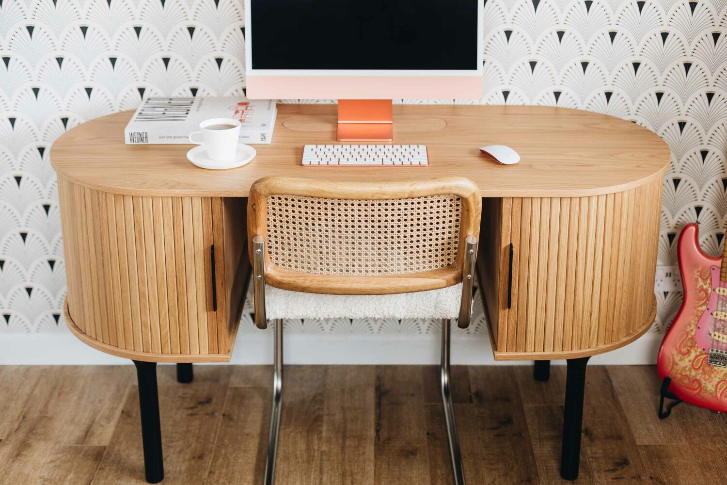 Paris Desk - Natural Oak