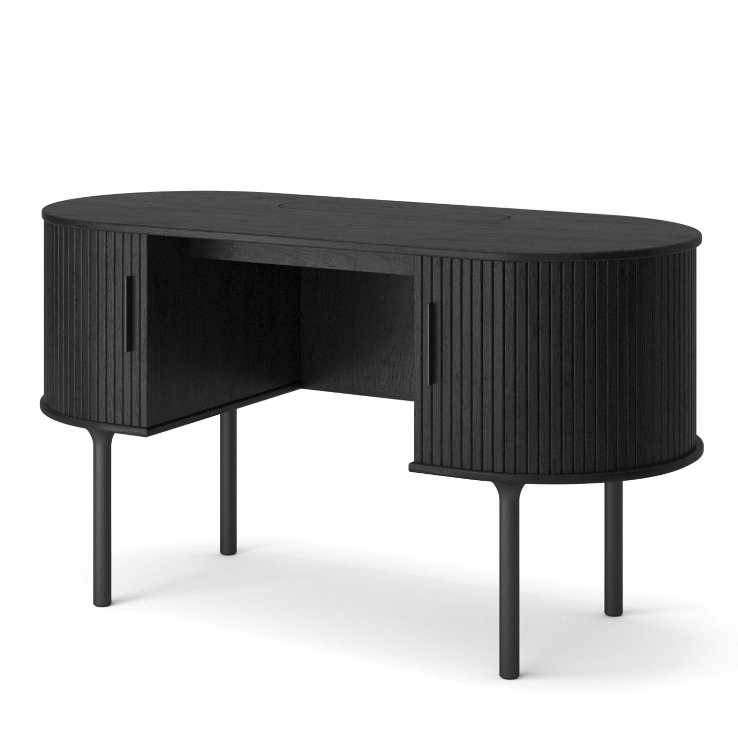 Paris Desk - Black Oak