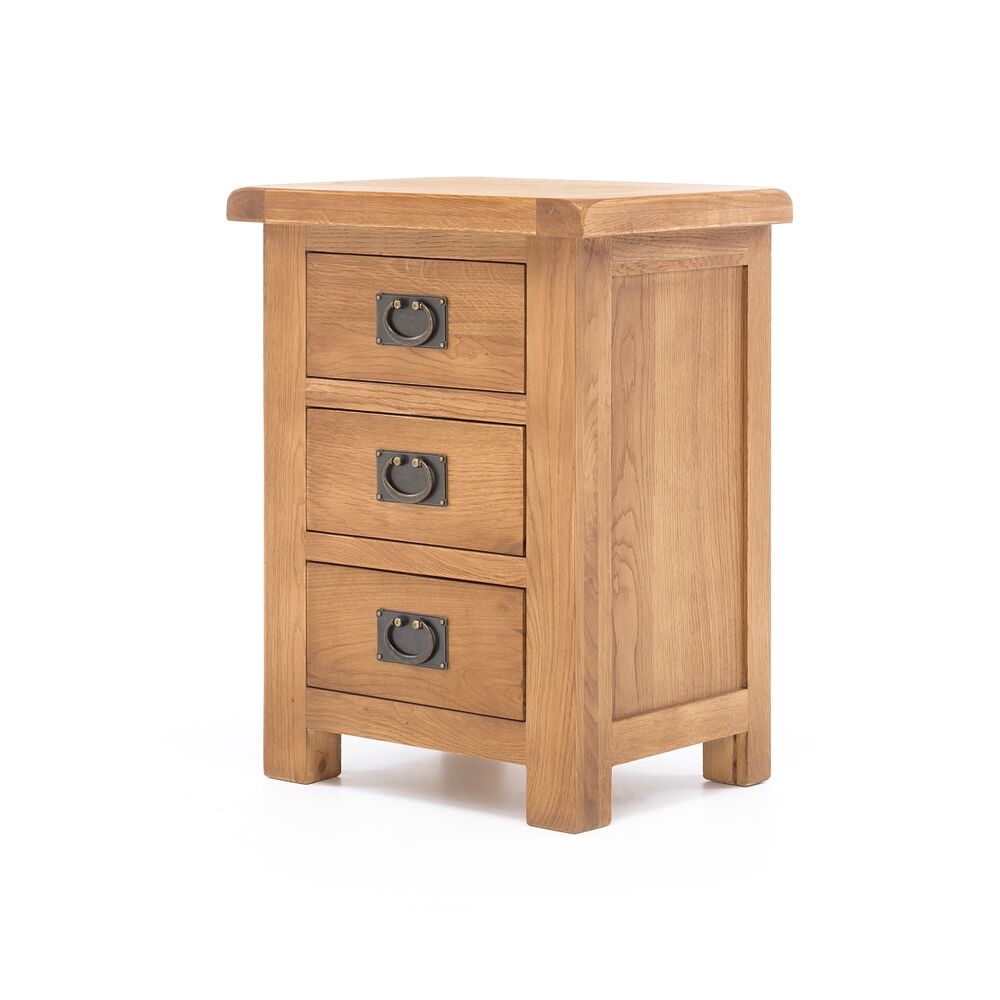 Salisbury 3 Drawer Bedside Cabinet