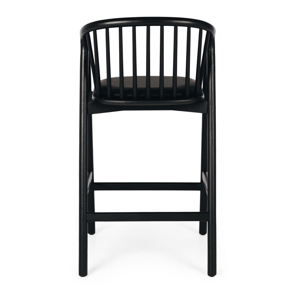 Tundra Barstool - Black Oak