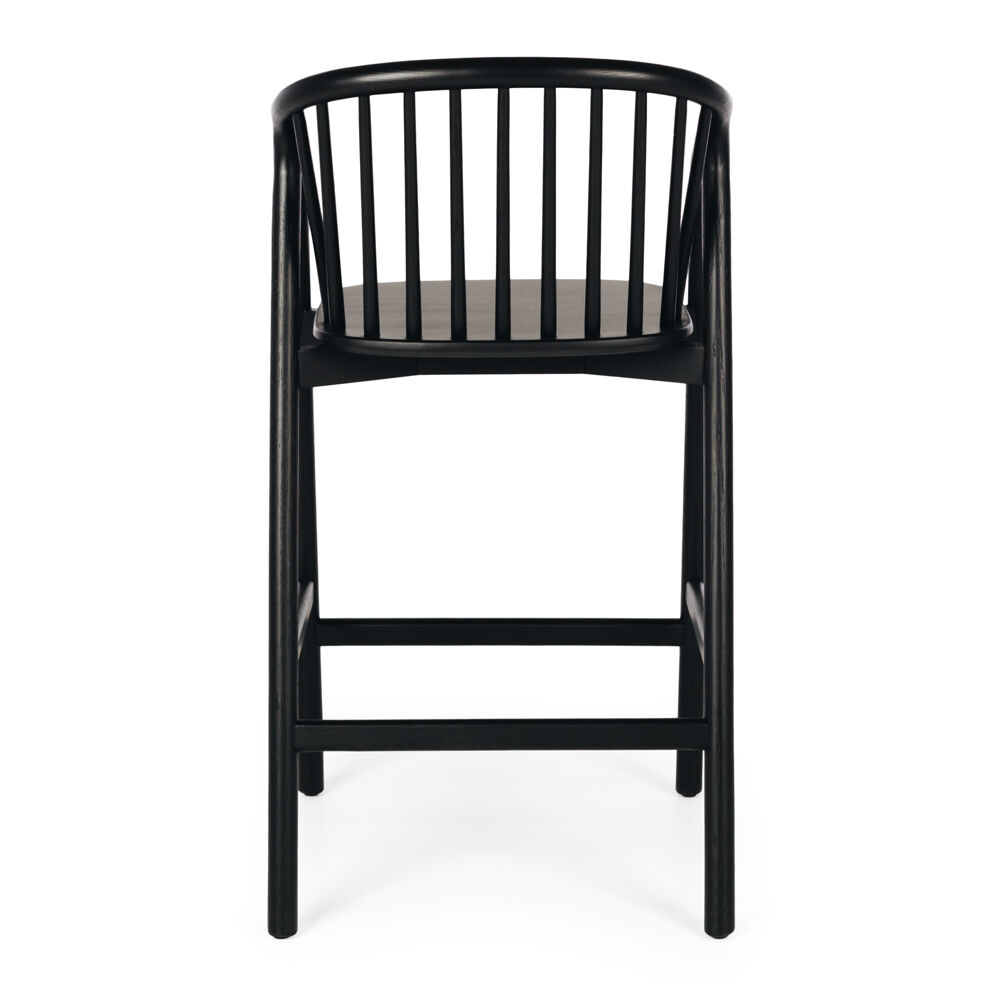 Tundra Barstool - Black Oak