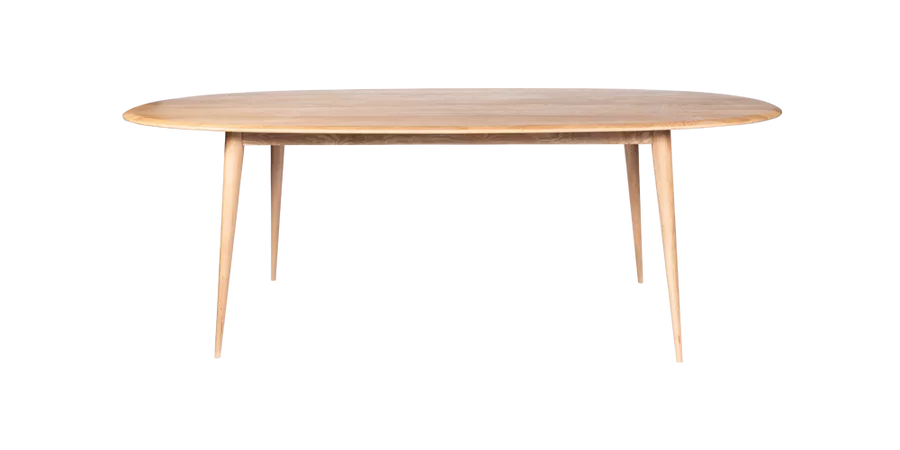 Sloane Large Oval Dining Table - Solid Oak