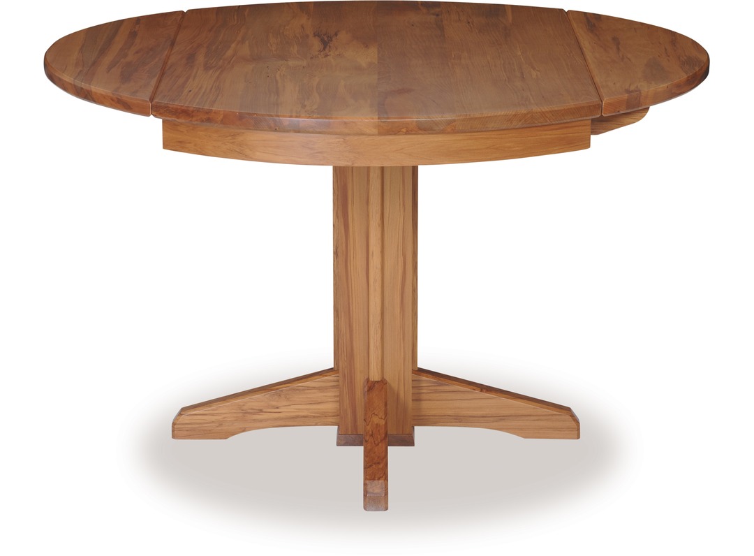 Avondale Round Double Drop-Leaf Dining Table 