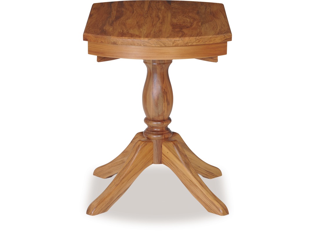 Belmont Round Double Drop-Leaf Dining Table 