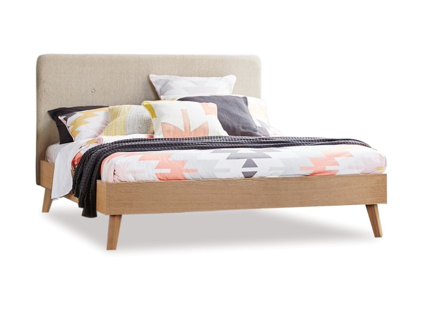 Copenhagen2 Slat Bed Frame & Headboard - Queen