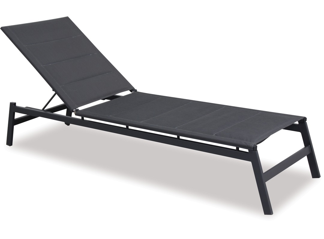 Boston Outdoor Sunlounger & Side Table 