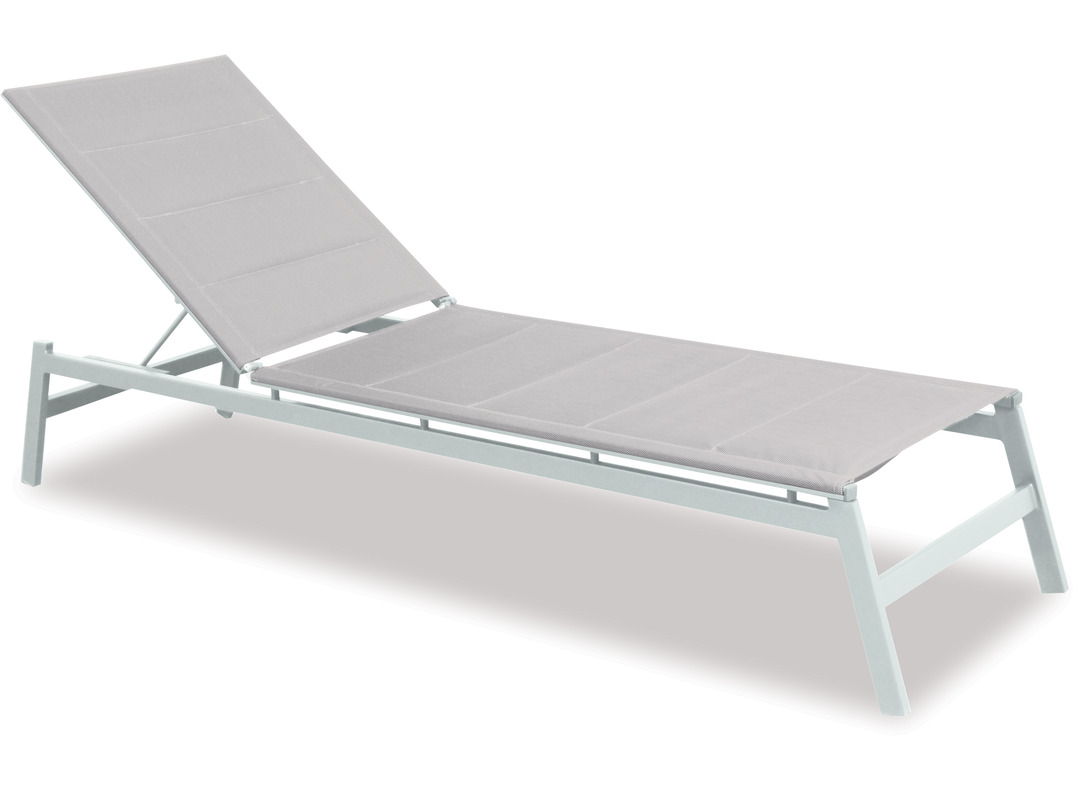 Boston Outdoor Sunlounger & Side Table 