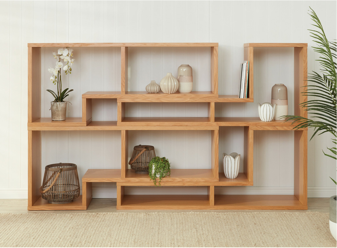 Blox Wall Unit A - Rimu