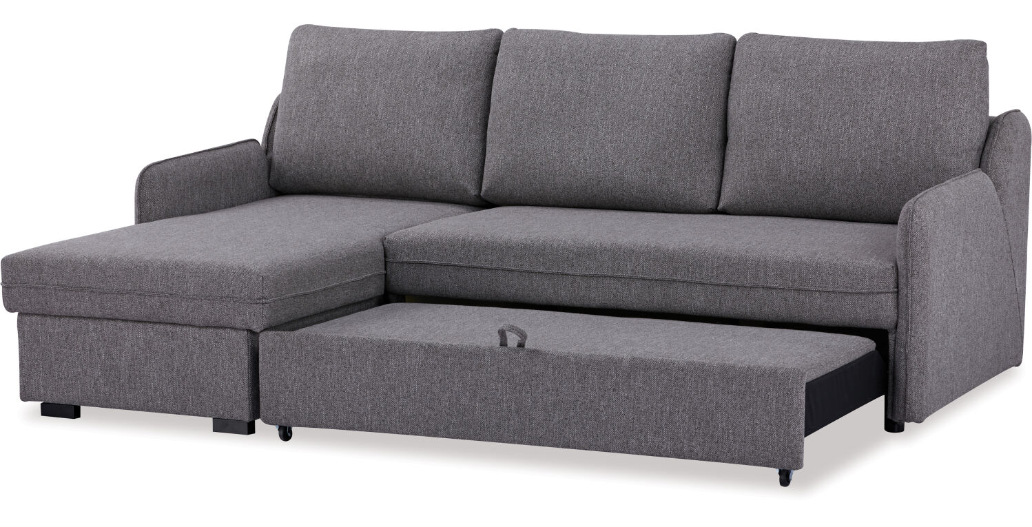 Napier Sofa Bed with Storage Chaise LHF