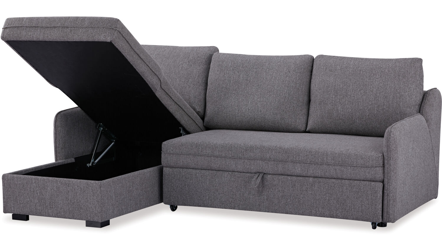 Napier Sofa Bed with Storage Chaise LHF