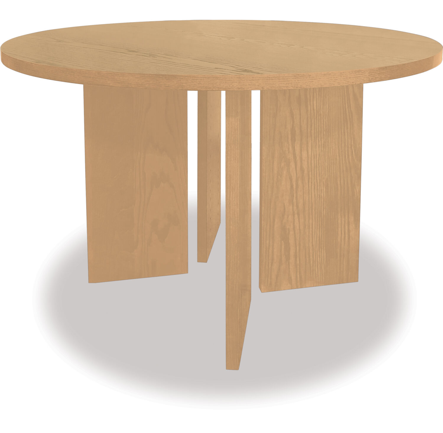 Connect Round Dining Table - Plinth Base 