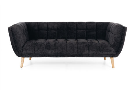 Towelie  3 Seater Sofa - Panther Black