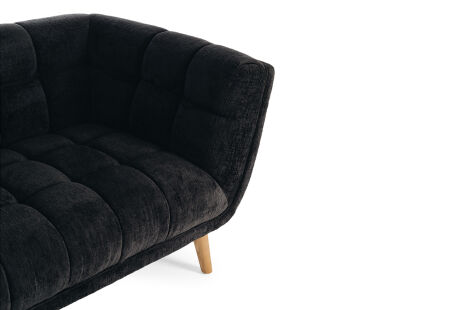 Towelie  3 Seater Sofa - Panther Black