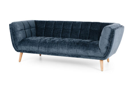 Towelie 3 Seater Sofa - Indigo Blue