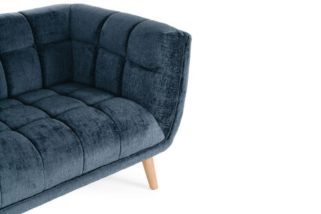 Towelie 3 Seater Sofa - Indigo Blue