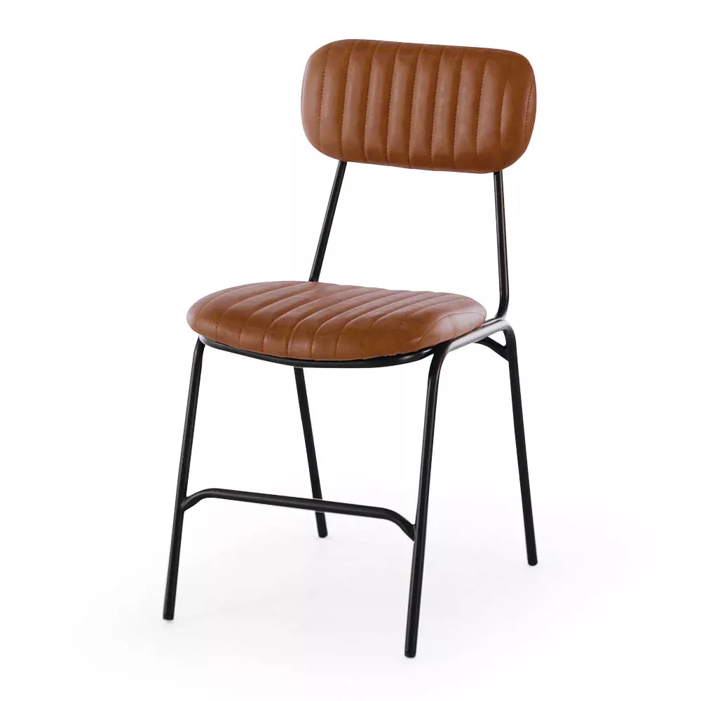 Datsun Dining Chair - Vintage Tan/Brown