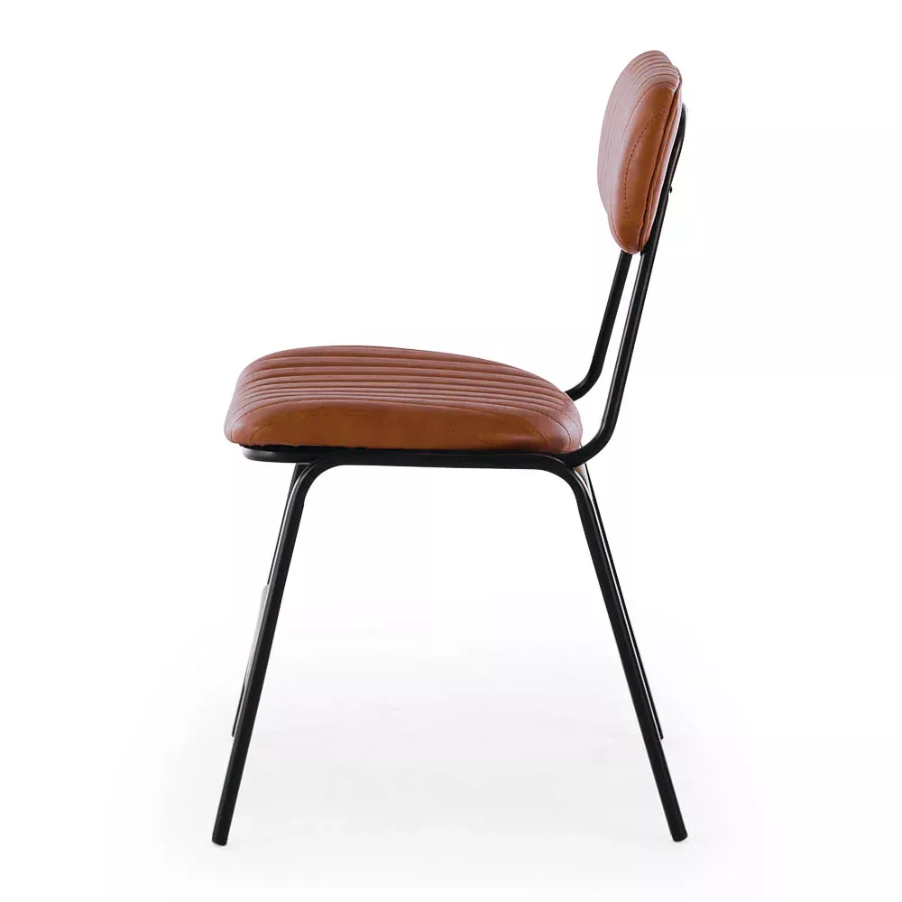 Datsun Dining Chair - Vintage Tan/Brown