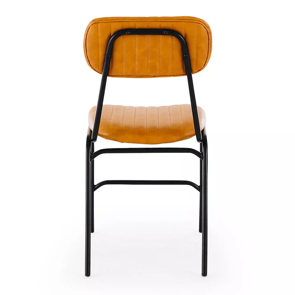 Datsun Dining Chair - Vintage Camel/Yellow