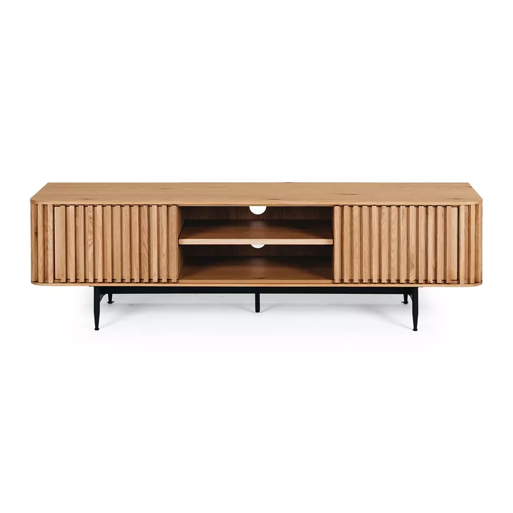 Linea Entertainment Unit - Natural Oak