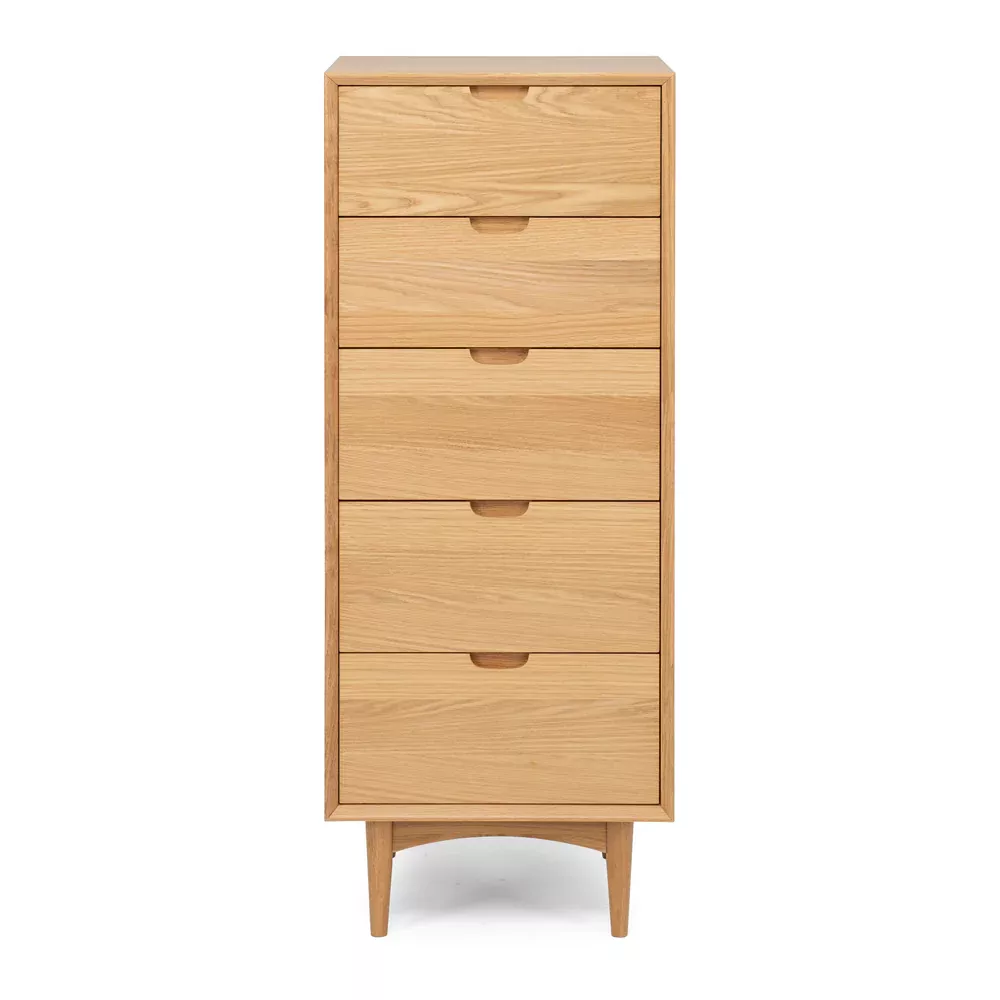 Oslo 5 Drawer Tallboy