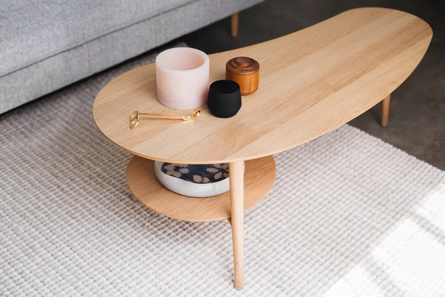 Oslo Shaped Coffee Table