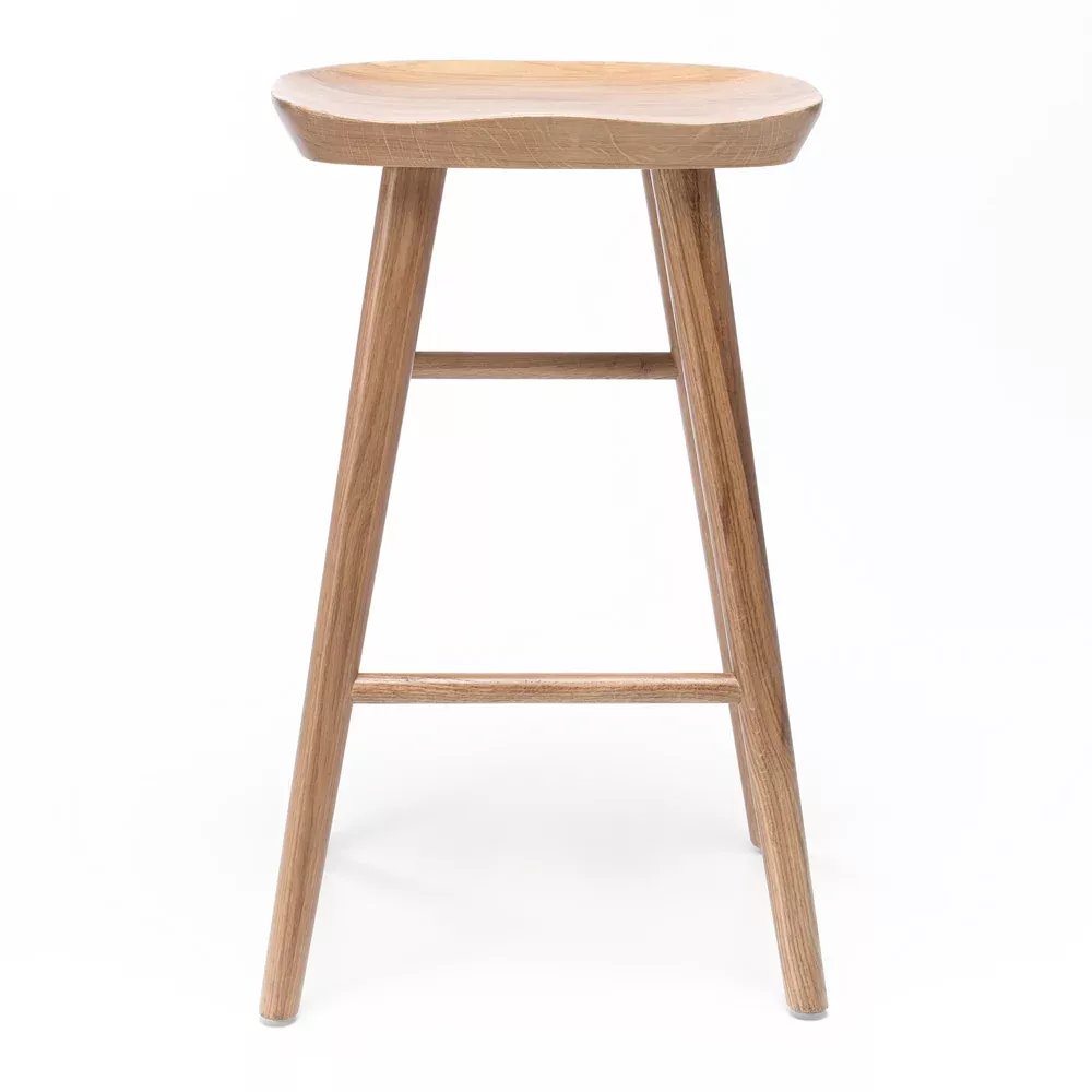 Fuji Barstool - Oak