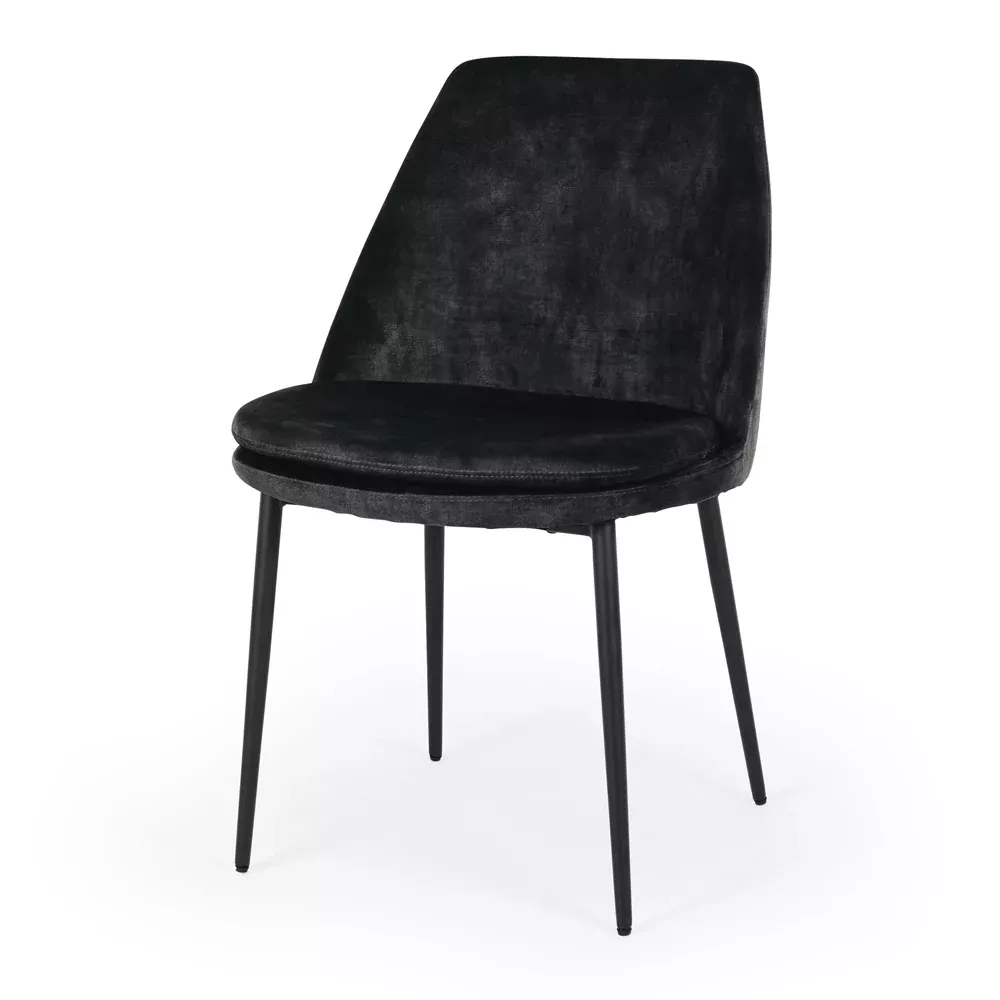 Mia Dining Chair - Velvet Anthracite