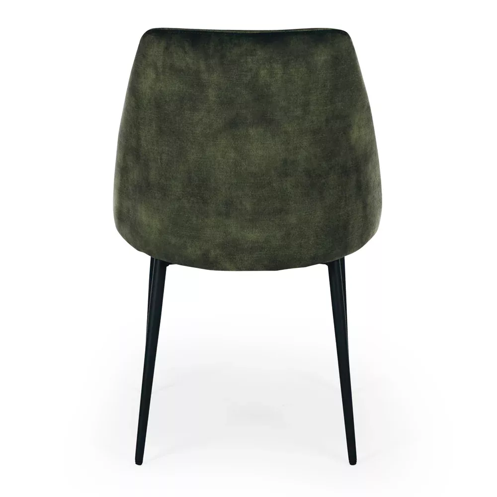 Mia Dining Chair - Velvet Moss Green