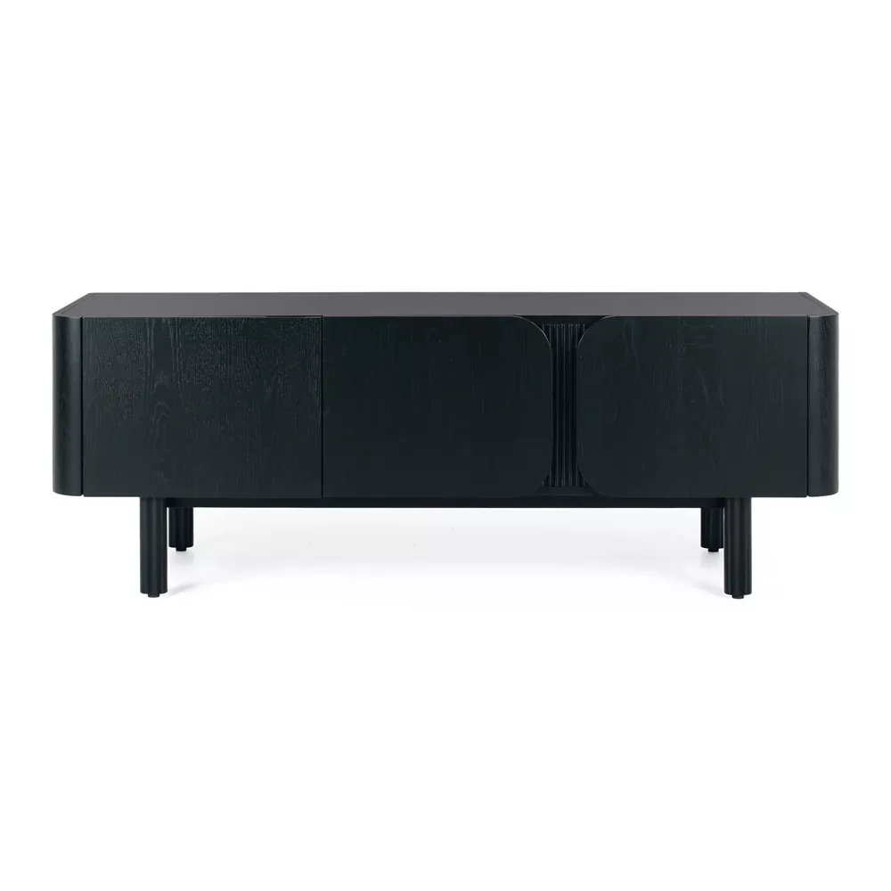 Sirocco TV Stand - Black Oak 