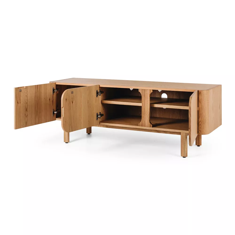 Sirocco TV Stand - Natural Oak