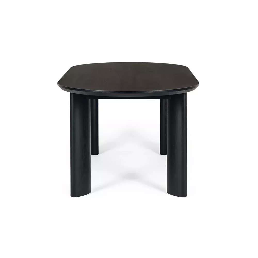 Kontur Extension Dining Table - Black Oak