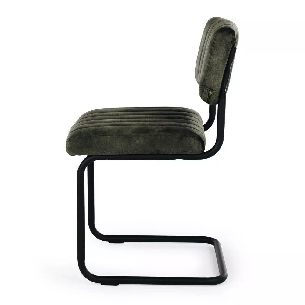 Blake Dining Chair - Moss Green