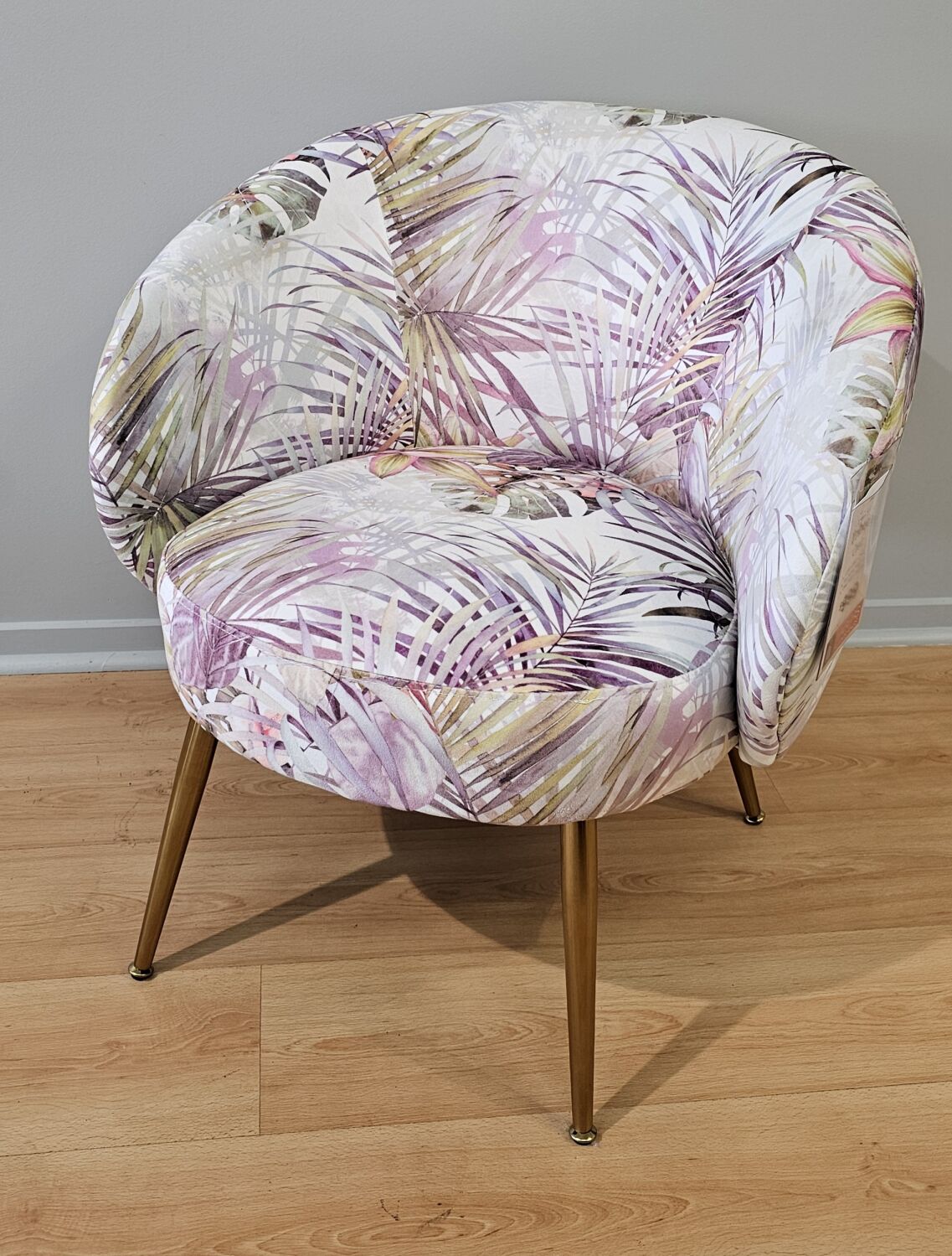 Clearance Tribeca Chair - Fern Velvet 